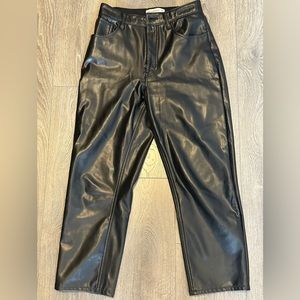 Vegan Leather Pants